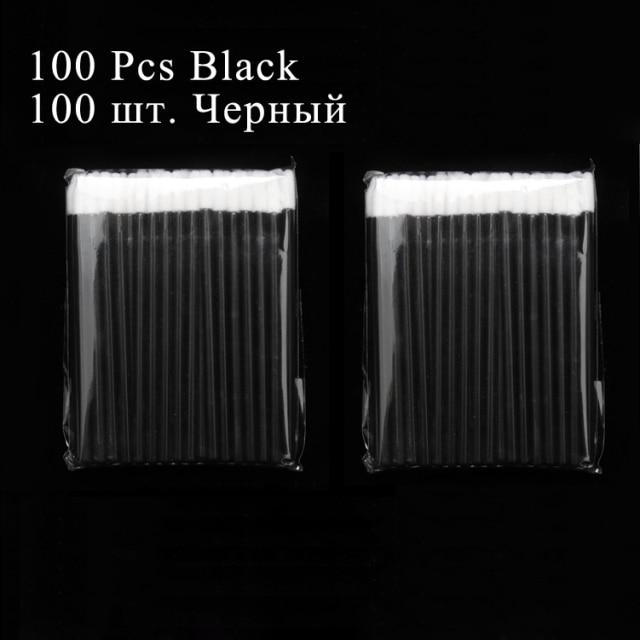 50/100pcs Disposable Makeup Lip Brush Lipstick Mascara Wands Applicators Eyelash Eyeshadow Lip Gloss Brushes Cosmetic Tools