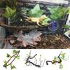 Lizard Climbing Vines Fake Plant Breeding Tank Landscape Accessories Bearded Dragon Playing