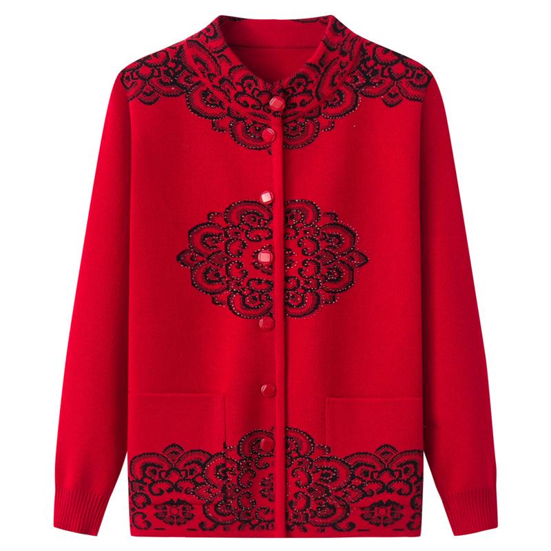 Бабушкин вязаный кардиган: Уютный бархатный свитер на весну, осень и зиму