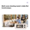 with Flash Retro CCD 16x Zoom 2K HD Thumb Camera Keychain Mini Digital Camera  For Vlogging