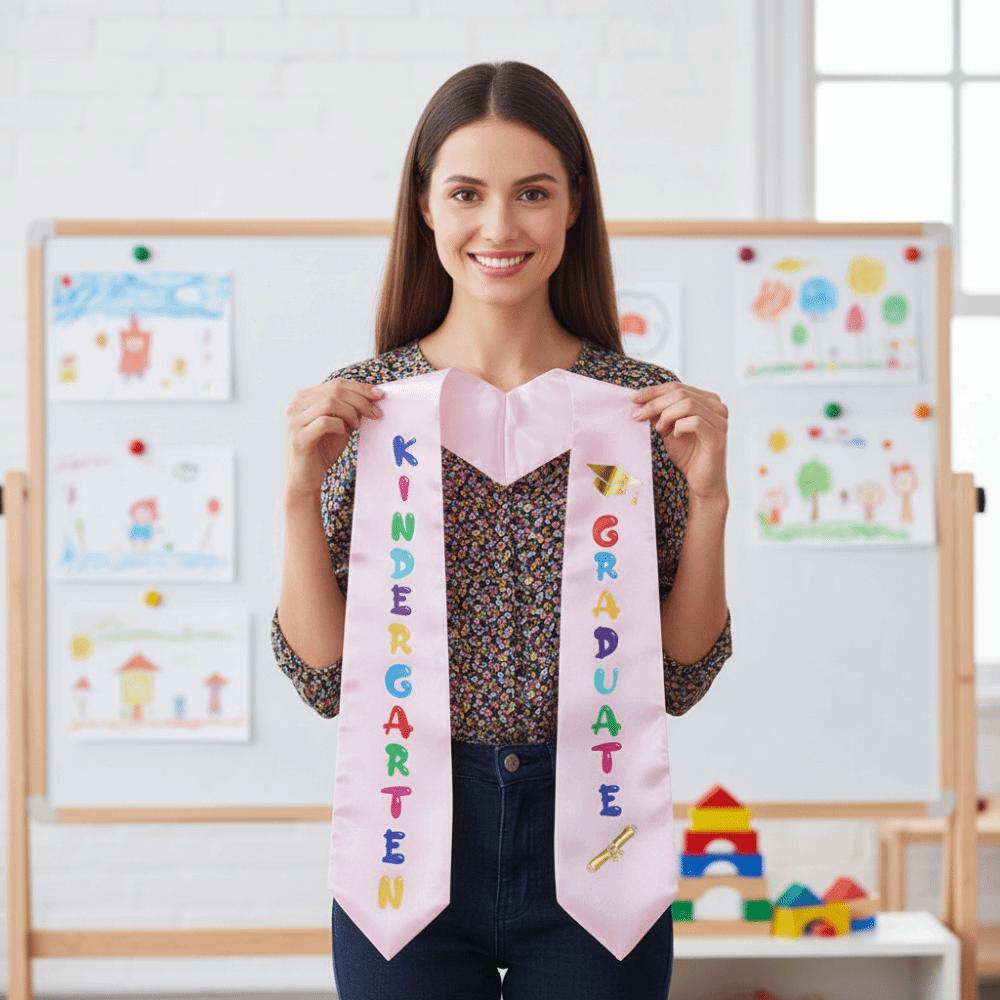 Tear-resistant Graduation Etiquette Shoulder Strap Smooth Graduation Honor Stole Celebration Party