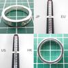 [Used] TIFFANY 925 1837 Narrow Ring / Size 6.5 / j31-63