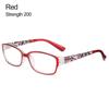 Flowers Vintage Ultra Light Frame Anti-Blue Light Eyeglasses Eye Protection Reading Glasses