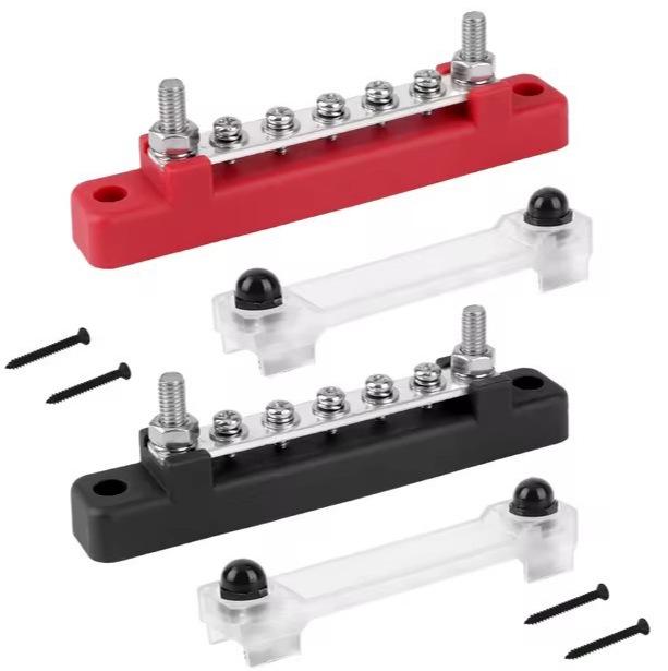 Шина 150А 10-контактная для высоких токов с клеммами для автомобиля, дома на колесах, яхты