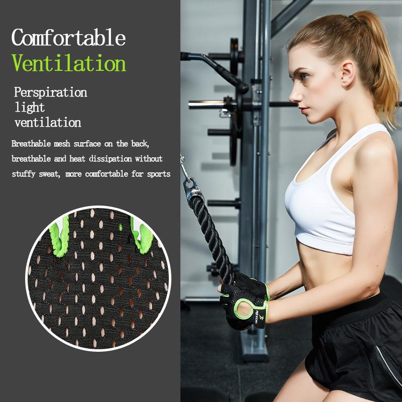 Перчатки для спортзала, перчатки для фитнеса, тяжелой атлетики, бодибилдинга, тренировки, спортивные перчатки, защита для рук на половину пальца для мужчин и женщин