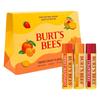 Burt's Bees Juicy Lip Trio 3-piece Set, 1 Set, Sweet Mandarin, Mango, Strawberry