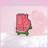 Charming Cute Cartoon Fruit Brooches Featuring Adorable Strawberry Watermelon Grape Designs