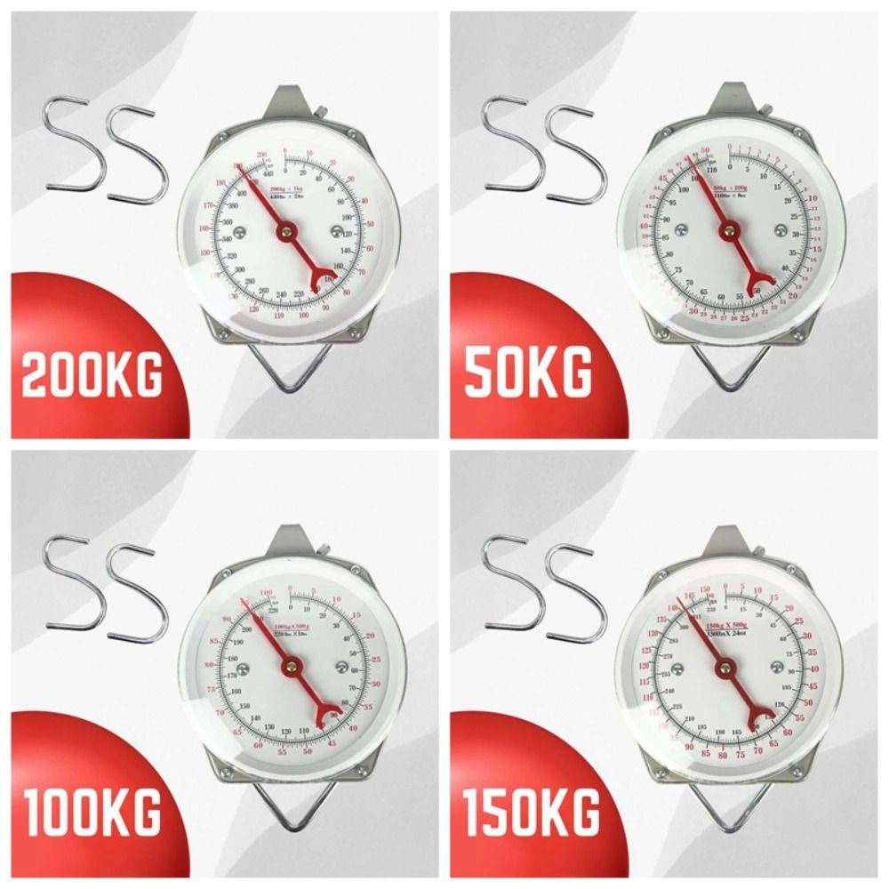 with Hanging Hook Luggage Scale Accurate Measurement Weighing Apparatus  for Fishing