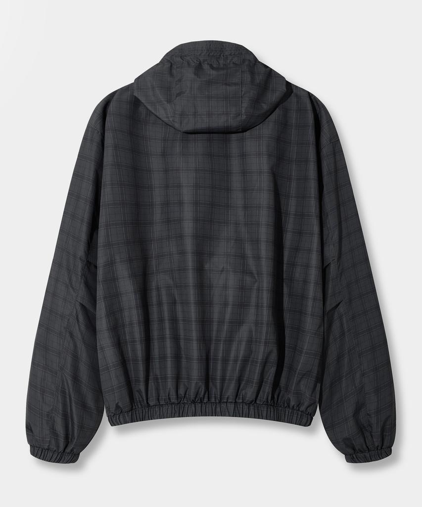Анорак с капюшоном Dimitri Black Essential Check_2 цвета