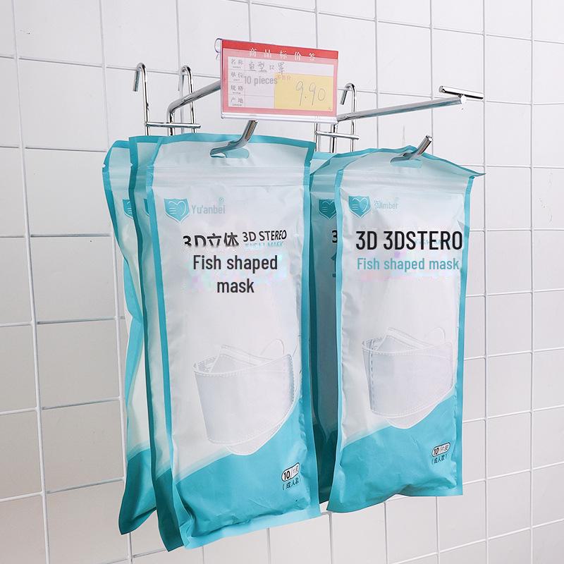 Металлический крючок для полки Lux для этикеток - двойной провод, многослойная конструкция