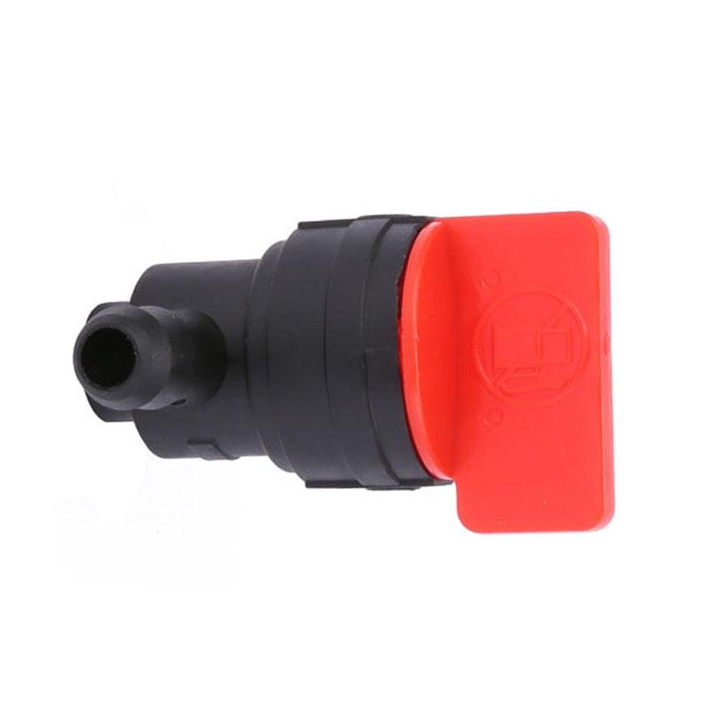 Straight Taps Clamps 1/4'' Inline Straight Fuel Gas Carb Shut Off Valve Petcock