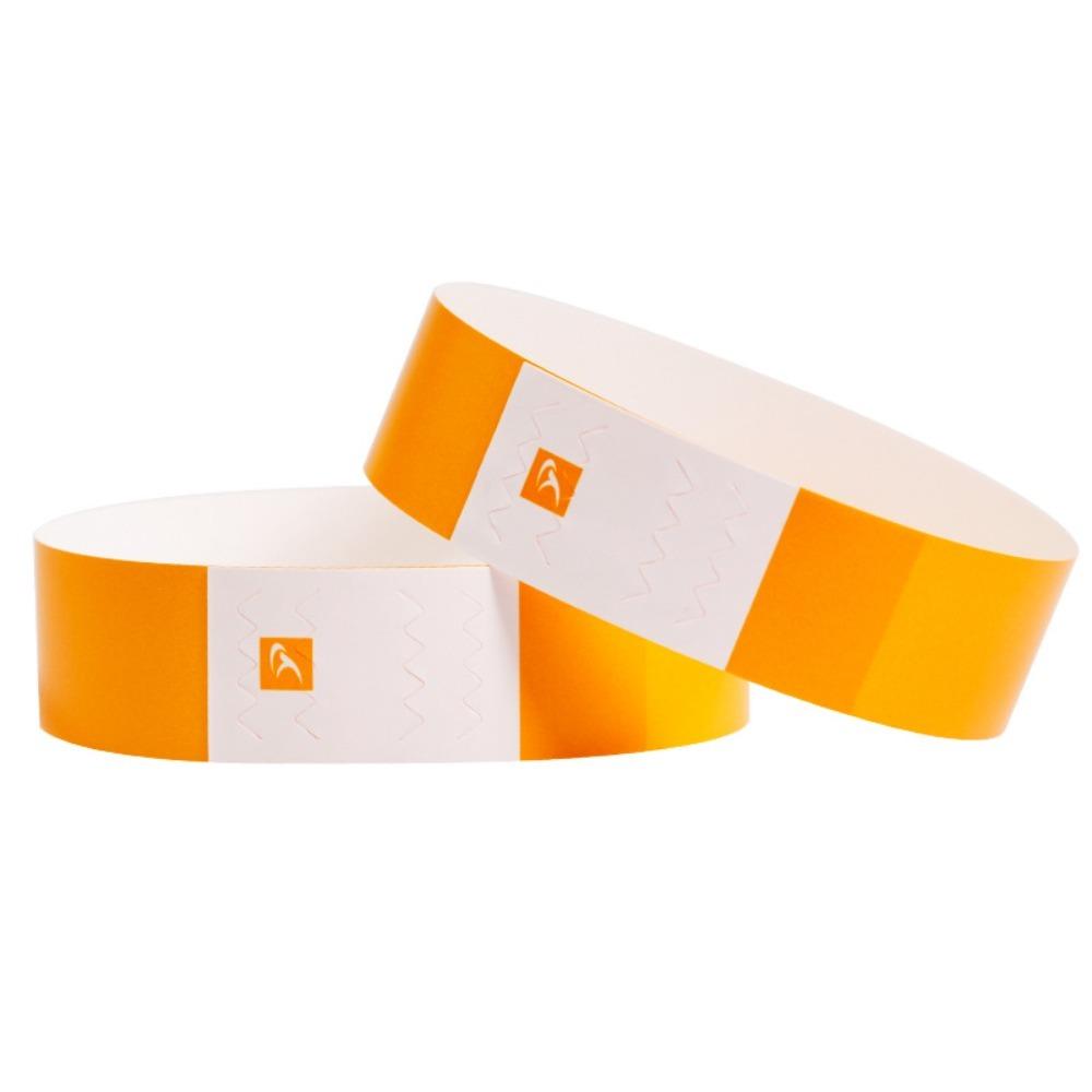 100 Pcs Paper Tyvek Wristbands Synthetic Paper Wrist Festivals Admission Party Identification