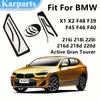 Автомобильные педали для BMW X1 X2 F48 F39 F45 F46 F40 с левым рулем, подставка для ног, накладка на педаль 216i 218i 220i 216d 218d 220d Active Gran Tourer