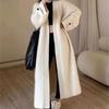 Fashion Long Sweater Knitted Cardigan Women's Autumn Winter New French Design Feeling Lazy Wind Loose Coat Jacket Tide