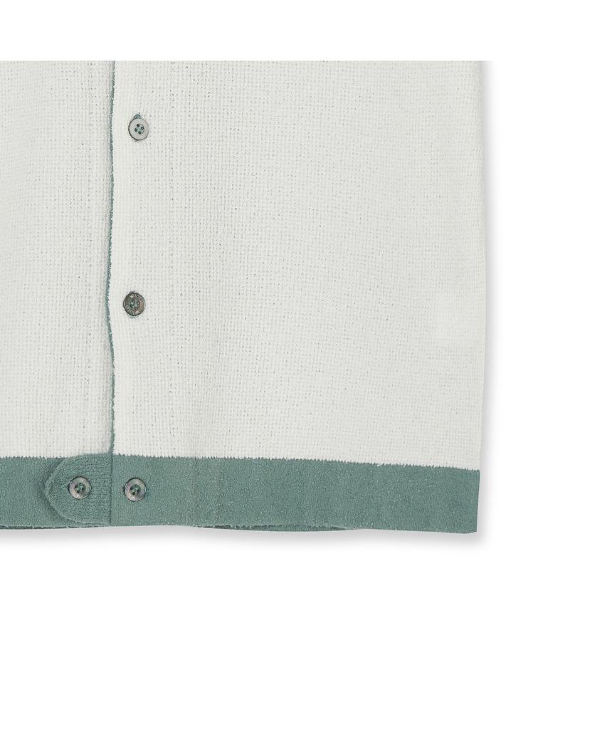 IOLO Two-Tone Retro Shirt_White