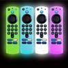 Glow-in-the-Dark Silicone Firestick Remote Cover - Anti-Slip Case for 3rd Gen TV Stick, Home Theater & Recorder Compatible