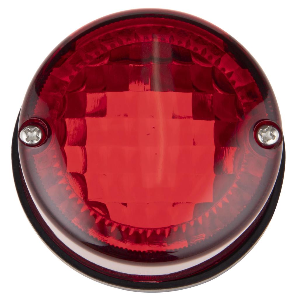 Kijima Motorcycle Parts Tail Lens Set Round R for Sparto Tail Red 217-4103