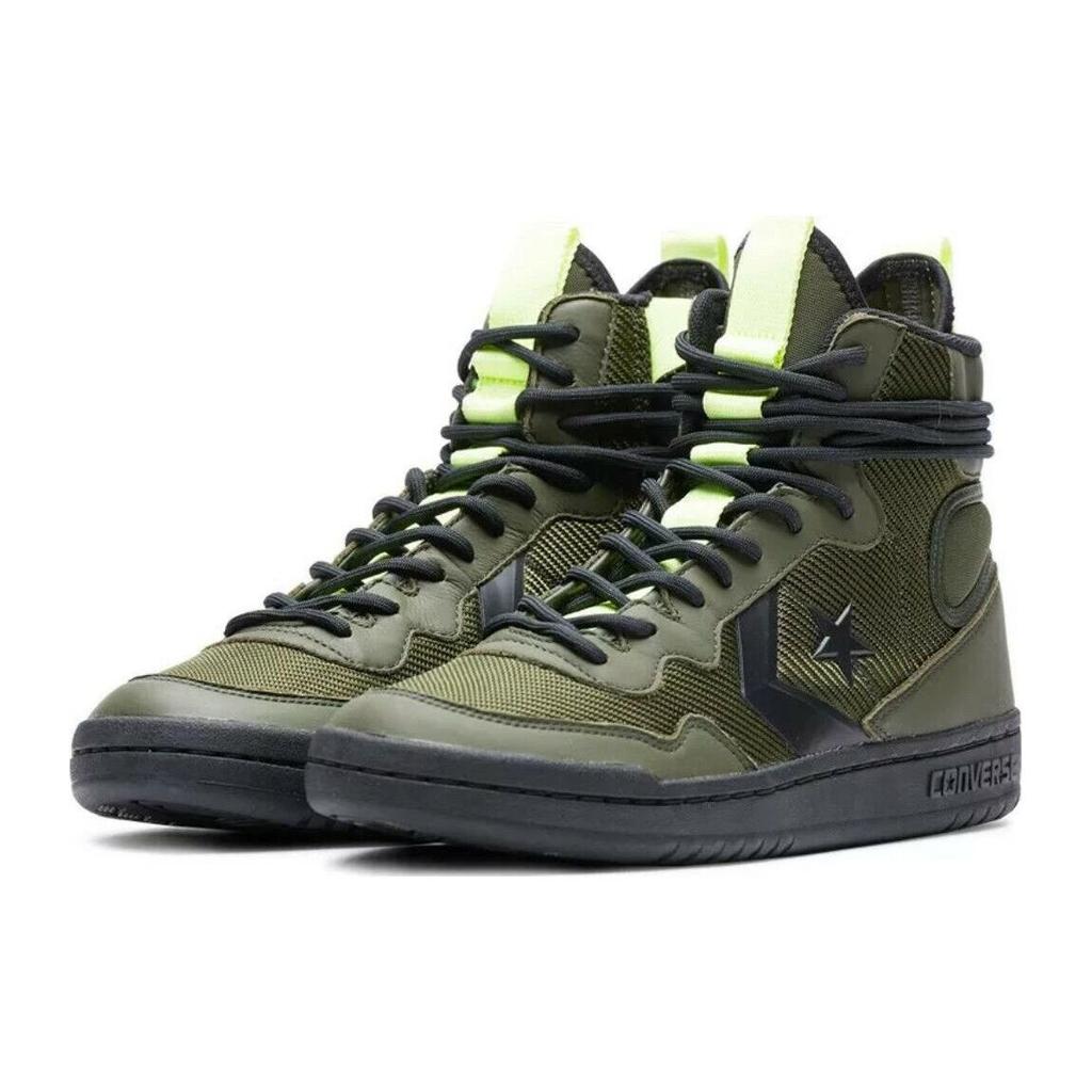 Converse Кроссовки унисекс Fastbreak High Utility Green Volt Черный Volt-Glow 162561C