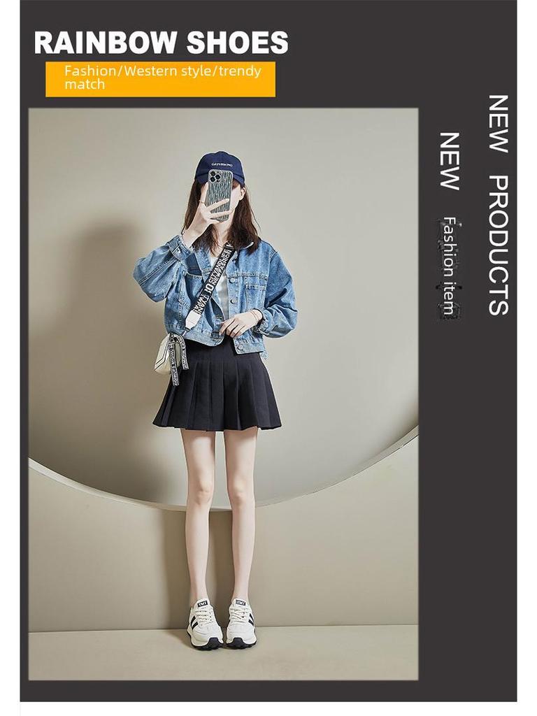 FD6688 Женские модные корейские кроссовки в стиле Форреста Гампа, повседневные кроссовки весны 2025 года.