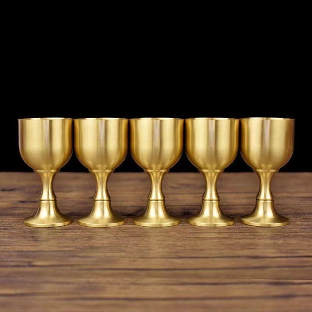 Carved Desktop Ornaments Not Fade Wine Cup Exquisite Goblet  Dining Room