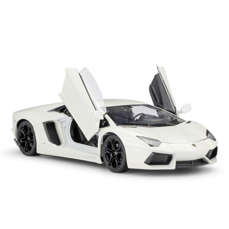 WELLY 1/24 Lamborghini Aventador LP700-4 Сплав Модель Спортивного Автомобиля Литой Металлический Гоночный Автомобиль Модель Транспортных Средств Симуляция Детская Игрушка Подарок