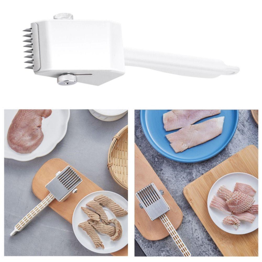 Portable Cuttlefish Cutter Adjustable Depth Pig Skin Chicken Cutter For Seafood Squid