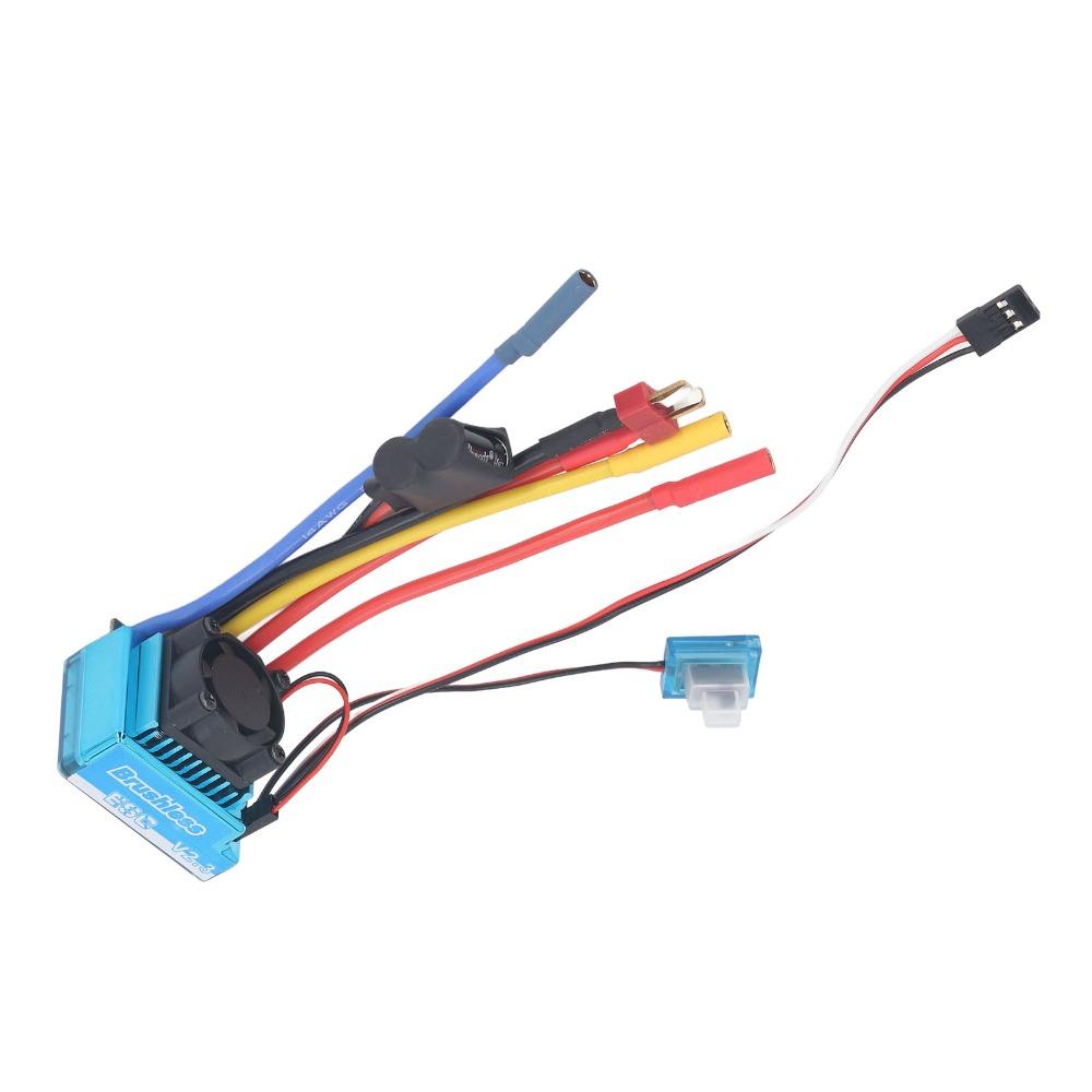 80A Brushless ESC Waterproof RC Brushless ESC Durable Electronic Speed Controller For RC Car