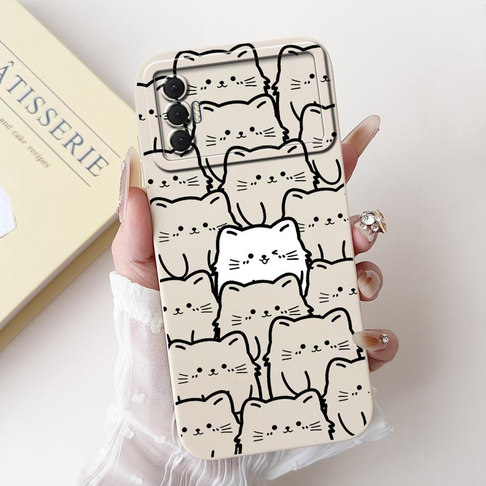 For Tecno Spark 8P Case Cute Astronaut Cartoon Panda Dragon Cover for Tecno Spark 9T India KG7H Spark8P Capa Funda Soft Silicone