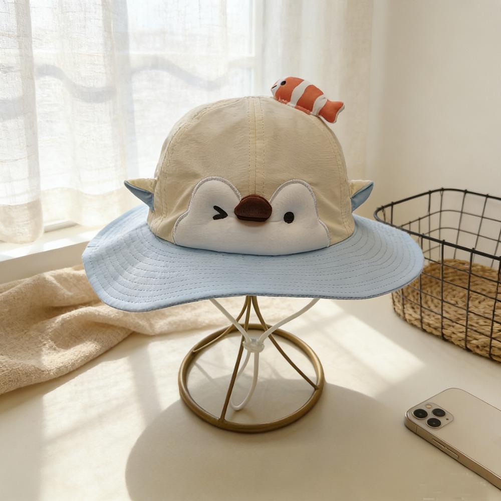 Summer Fisherman Hat Cartoon Sun Visor Cap 2026 Kids Bucket Hat  For Girls Boys