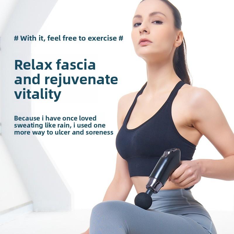 Fascia Gun, Fascia Grab Mini портативный фитнес-мышечный массажер, шейный массажер Fascia Gun