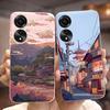 Чехол для Oppo A78 4G CPH2565 Милый Мультяшный Динозавр Расписной Чехол Мягкий Силиконовый Чехол для Телефона Для Oppo A78 A 78 OppoA78 4G 5G Fundas