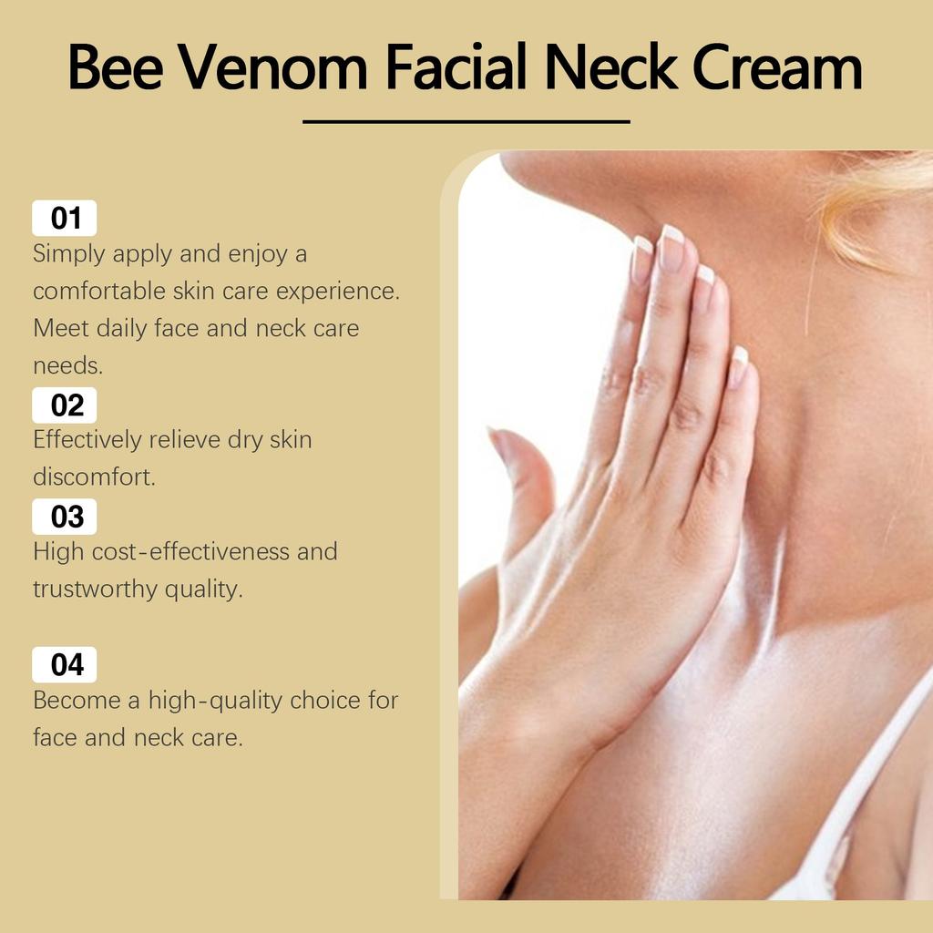 Увлажняющий крем для лица и шеи Bee Moisturizing Face And Neck Cream увлажняет и увлажняет кожу, восстанавливает кожу, питает кожу, уход за лицом и шеей