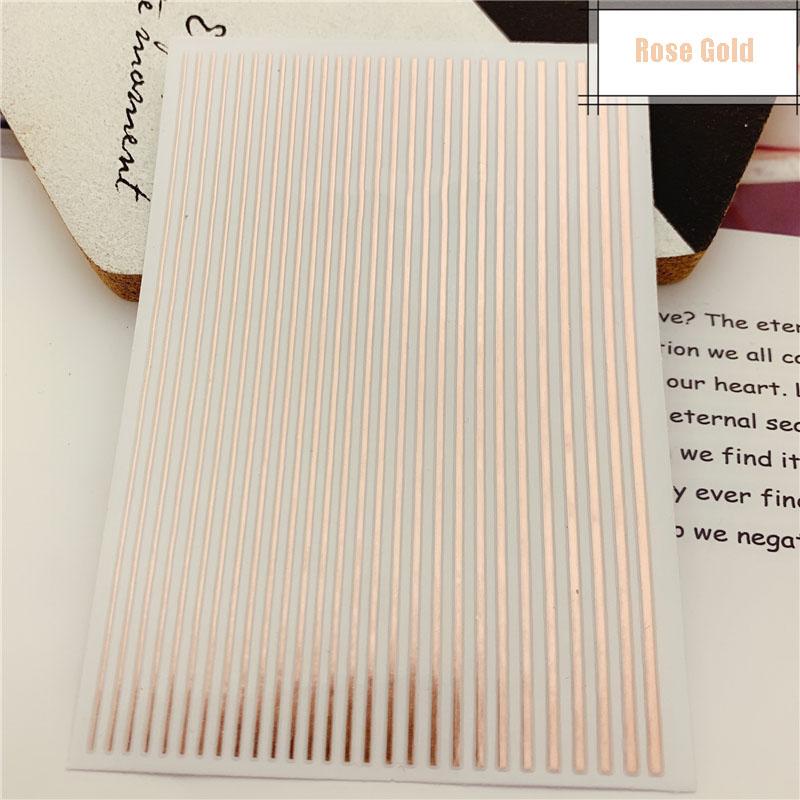 12 шт./1 шт. наклейки-полоски для ногтей, золотые/серебряные металлические кривые ленты, самоклеящиеся слайдеры, наклейки для маникюра и дизайна ногтей