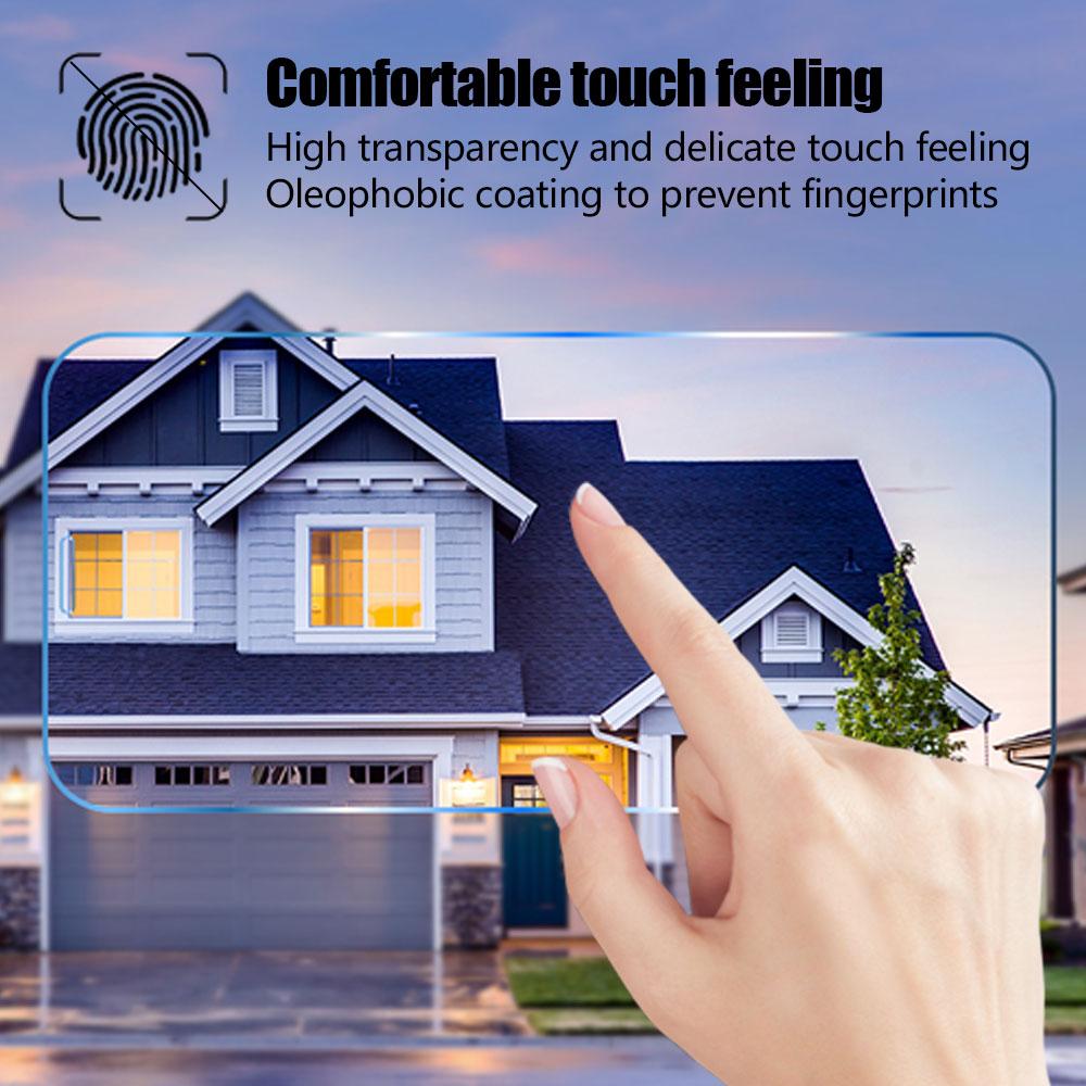 Phone Screen Protector for Xiaomi Poco C51 4G,2.5D Arc Edge Anti-explosion High Aluminum-silicon Glass Film