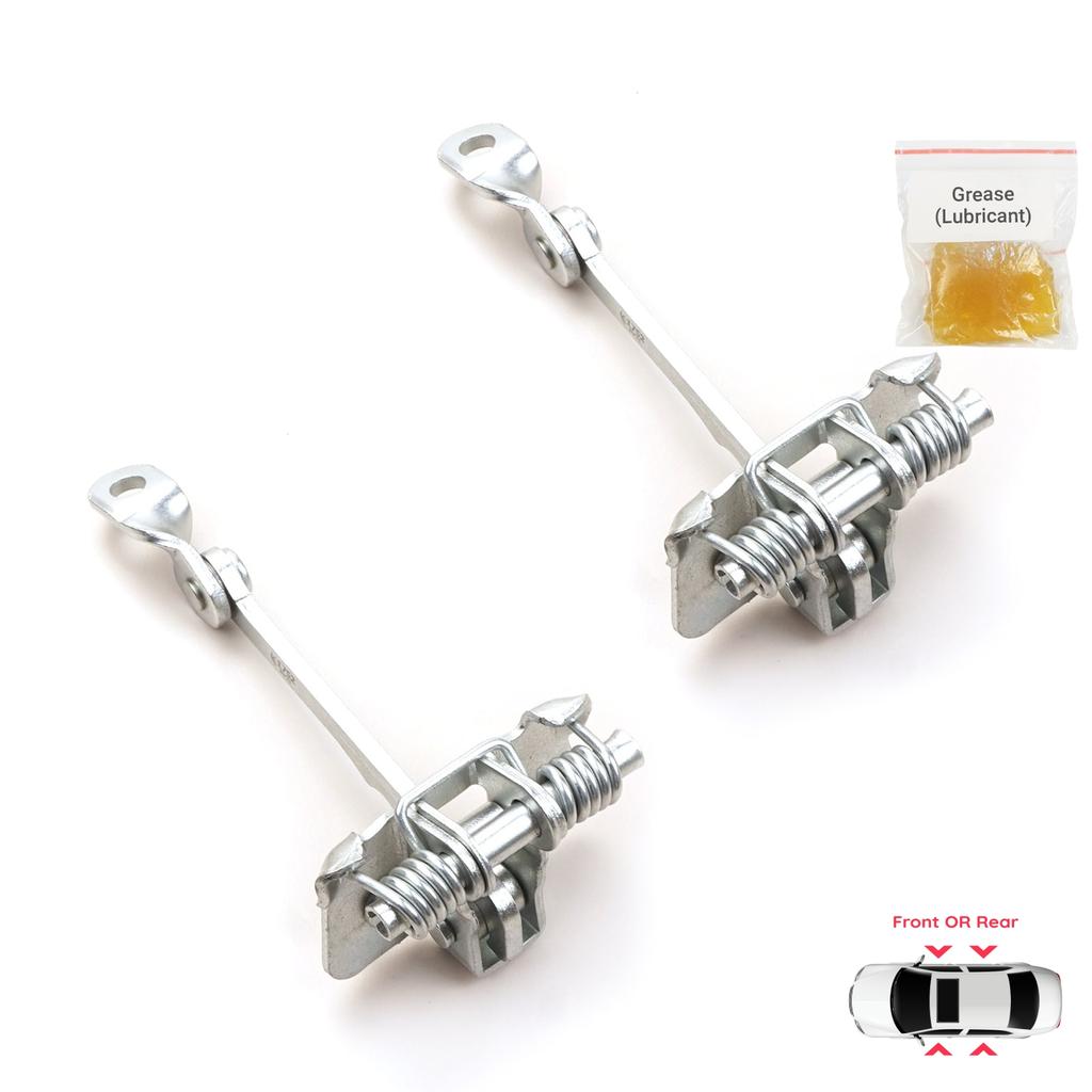 EDP749-1 2 Pieces Front or Rear Left AND Right Door Hinge Stop Check Strap Limiter for Renault Dacia Duster Logan MK1 804305879R