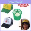 Летняя бейсболка Stranger Things с защитой от солнца, модная желто-черная