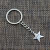 Модный брелок 23x20 мм со звездами, подвески мечты, сделай сам, мужские ювелирные изделия, автомобильный брелок, кольцо, держатель, сувенир для подарка