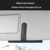 RPO5   Leather Car Magnetic Glasses Storage Case Sun Visor Flip Eyeglasses Organizer Box For Mercedes Benz GLC GLA GLB GLE GLS Sticker