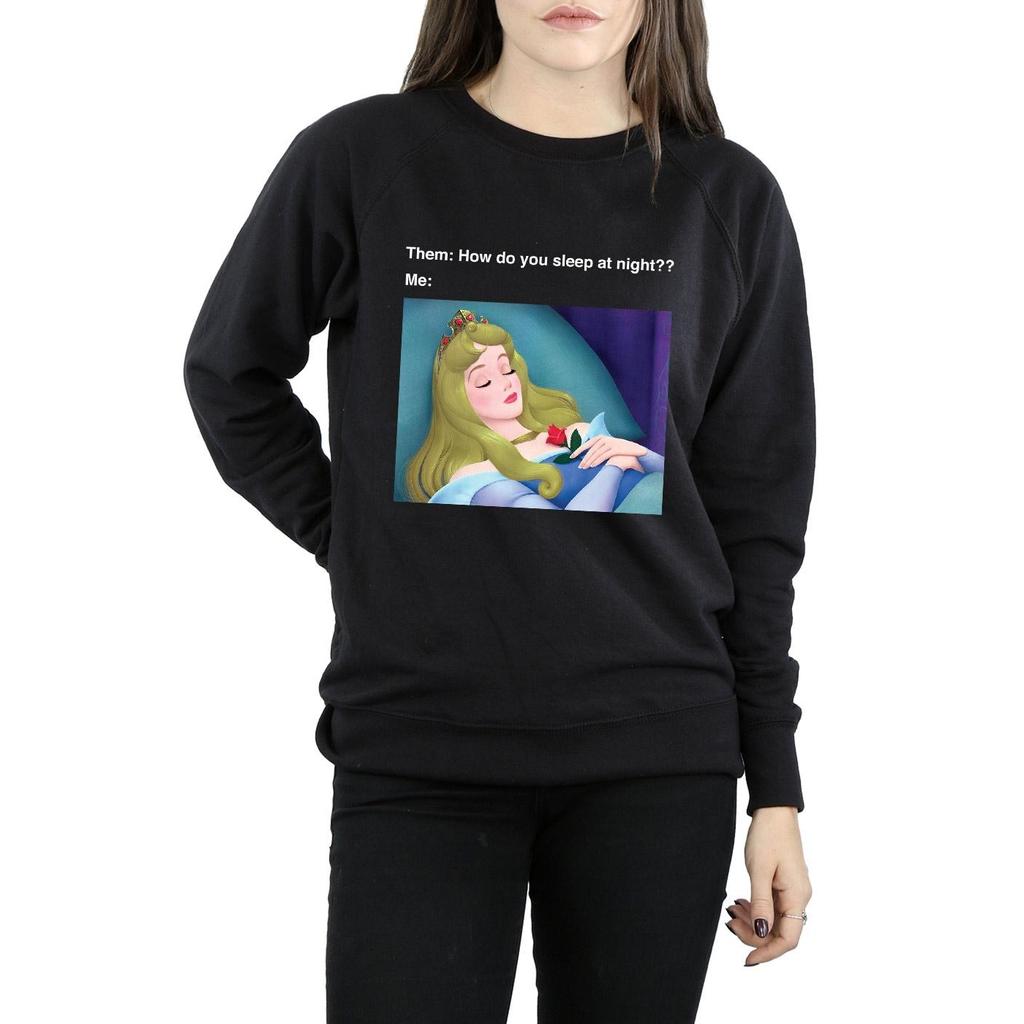 Disney Womens/Ladies Sleeping Beauty Meme Sweatshirt