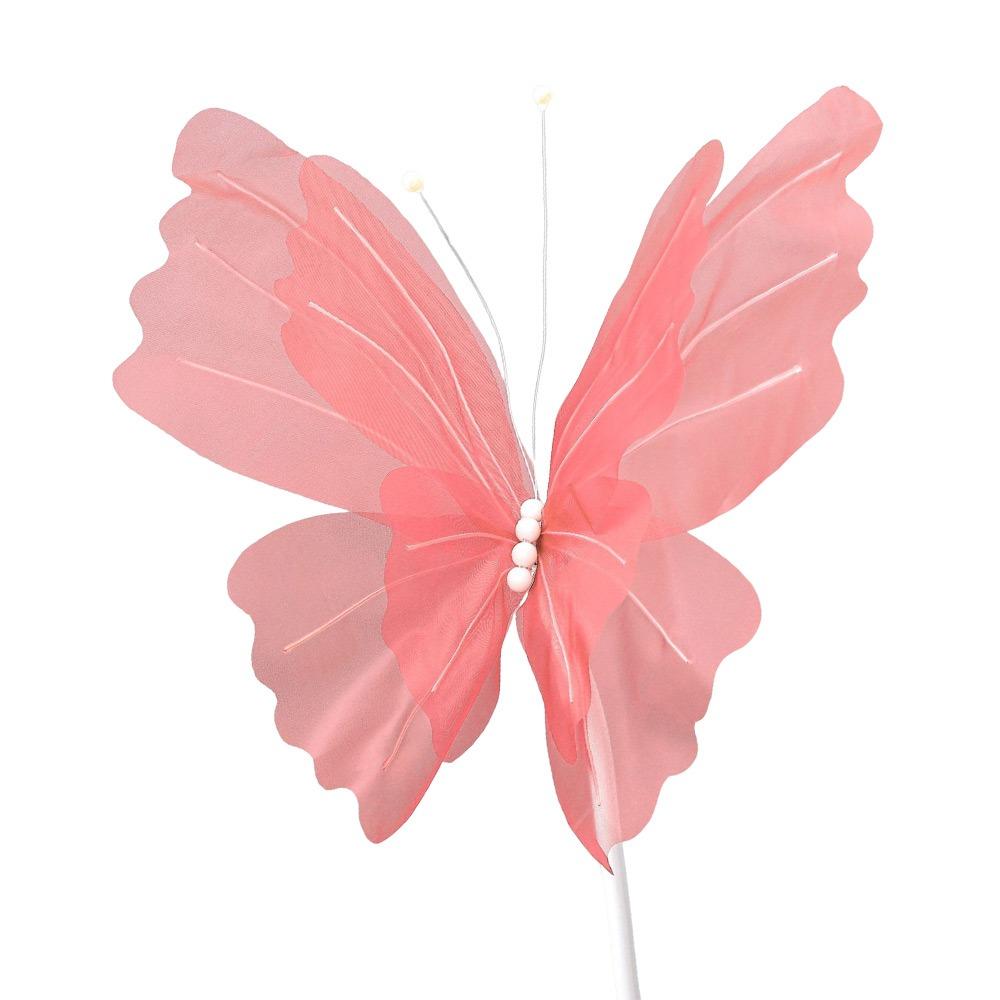 48 см Большая Имитация Бабочки Полый Дизайн 3D Эффект Подвесная Бабочка Материал: Марля Большой Размер 3D Бабочка Декор для Торгового Центра