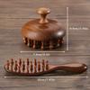 Multi-Functional Sandalwood Scalp Massage Comb Therapy Massage Comb Head Hair Comb Body Beautify Massage Care Comb