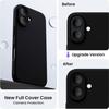 Coque de Protection - BOOLING - pour iPhone Air - Silicone Souple Anti-Rayures Antichoc - Noir