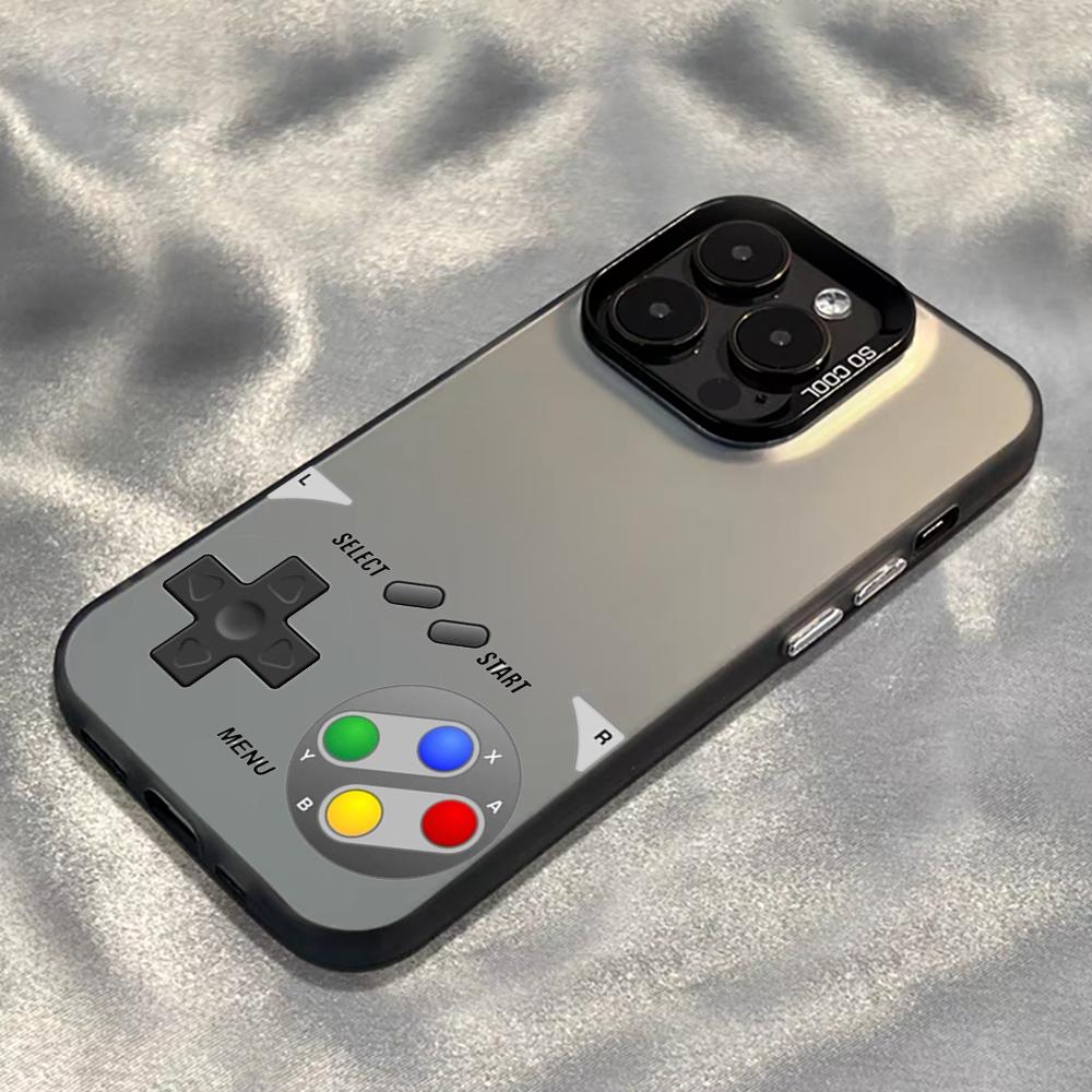 Game console fashion cool design Phone Case For lMDColor Silver Shell For lPhone 17 16 e 15 14 13 12 11 Pro Max Plus