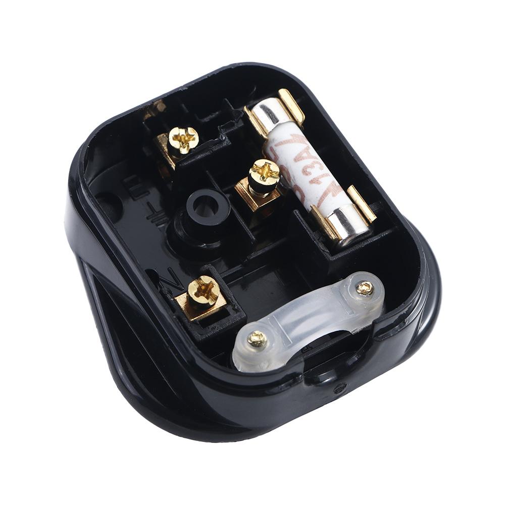 Assembled 3 Cores Hardware Accessories British Standard Power Plug Converters Adapter Wiring Head