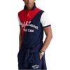 Мужская футболка-поло Polo Ralph Lauren Custom Slim Fit из сетчатого материала с коротким рукавом 710835795-001
