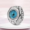 Vintage Roman Quartz Watch Zinc Zinc Alloy Finger Watch Ring Cool Rings Jewelry Clock  Man