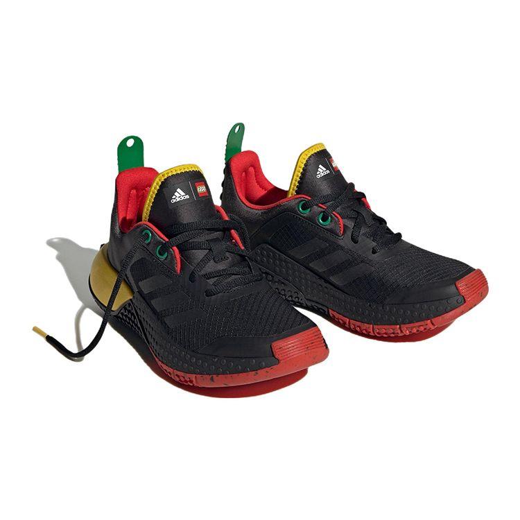 LEGO x adidas Sport DNA Подростковые Черные Красные Детские Кроссовки Основной Черный HQ1313