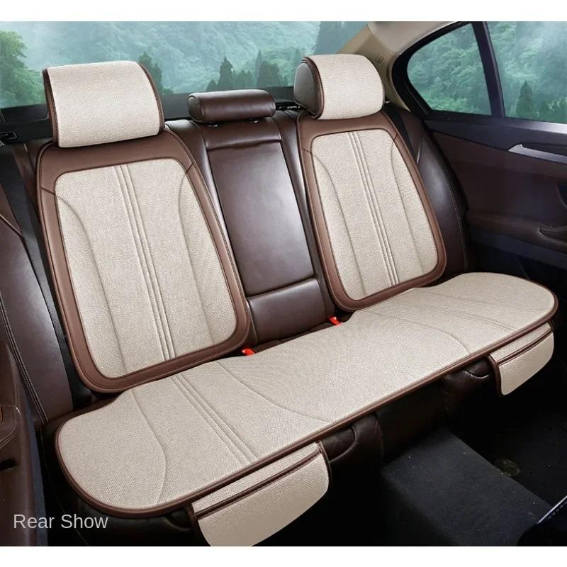 Универсальный стиль льняной чехол для сиденья автомобиля подушка для HONDA Shuttle URV Inspire XRV HRV Pilot Element Insight Prelude автомобильные аксессуары