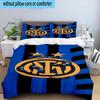 3pcs F.C. Internazionale Milano Printed Bedding Set Duvet Cover Closure Includes 1 Duvet Cover & 2 Pillowcases Bedding Sets Home Decor Gifts