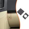 Soft Carbon Glove Box Switch Trim Sticker For Toyota Land Cruiser LC200 2005-12